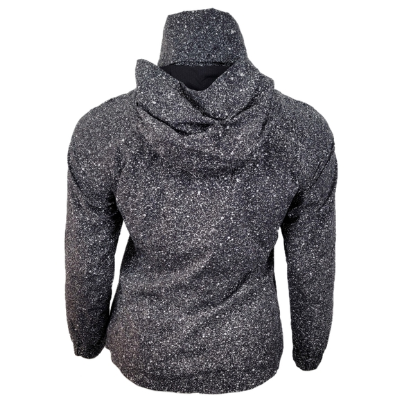 Lululemon Here To Move Jacket Luminesce Splatter Black White Size 12﻿ (W4AMYS) - Picture 2 of 5